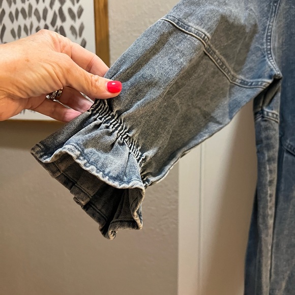 Blueb Boutique Collection Denim Shirt Dress - Picture 6 of 6